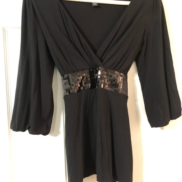 INC top with tie waist size Small - Picture 7 of 7